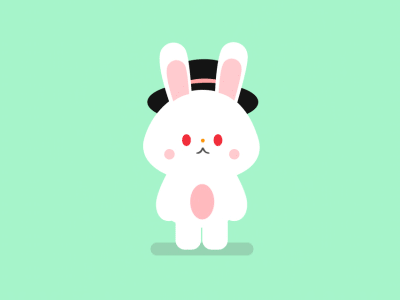 dancing rabbit P