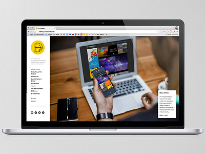 JD Creative Update branding design full screen jd creative portfolio responsive simple squarespace website
