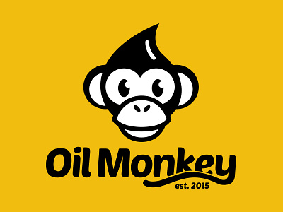 And the winner is.... auto black chimp drop logo monkey oil
