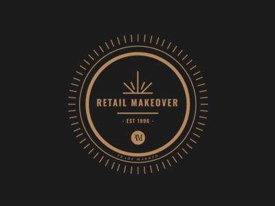 Retail Makeover - Logo Design branding design illustration logo logo design marketing minimal retail vector