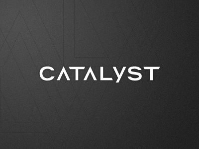 Catalyst identity logo logotype mark sports texture type