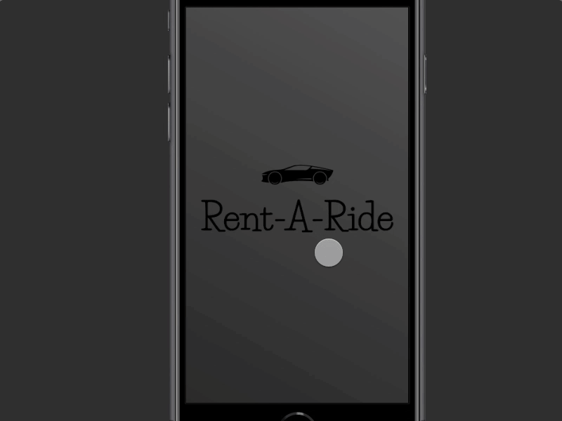 Rent-A-Ride Prototype animation design interaction ui ui designer uidesign ux ux design ux designer