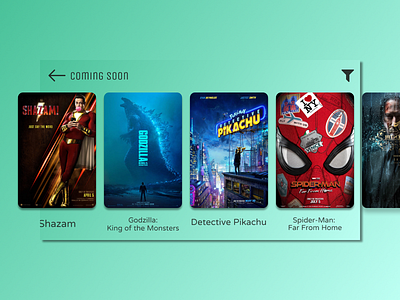 Movie Viewing UI concept app design films godzilla john wick mobile app design movie app shazam spider man streaming app ui ui designer uidesign ux ux design ux designer