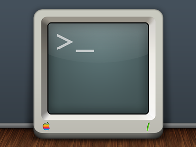 Terminal icon for iOS