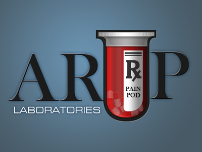 Arup Laboratories logo design logo photoshop