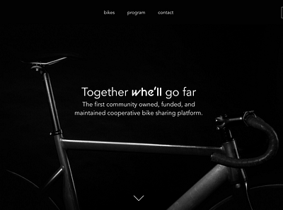 UI Daily :: 003 - Landing Page design minimal typography ui ux web website xd xddailychallenge