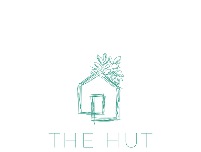 the hut art branding design flat icon illustration illustrator logo minimal vector