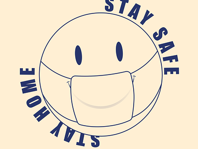 #stayhome character clean covid-19 design doodle illustration quick smiley type vector