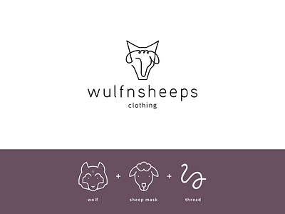 Wulfnsheeps | Logo Build-up Rationale