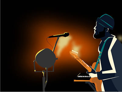 concert illustration inkscape