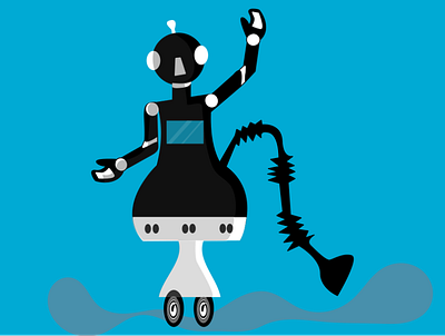 robot #weekly warm-up illustration inkscape robot weekly warm up