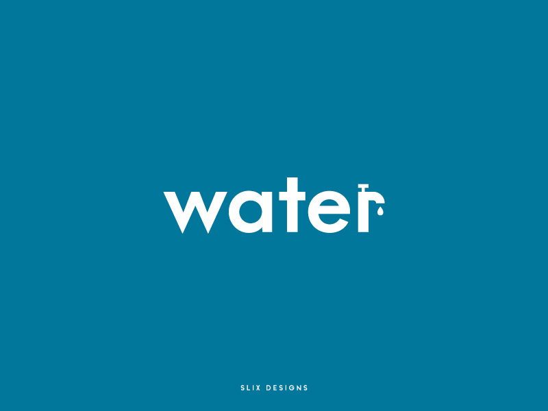 Water Logo By Saliha On Dribbble