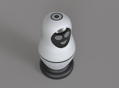 Smart speaker 3d 3d render graphic design redshift render