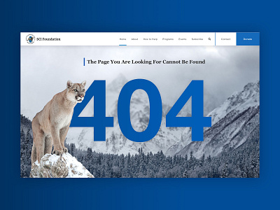 SCI Foundation - 404 Page