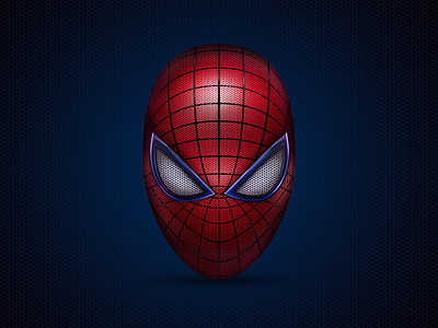 Spiderman head icon spiderman