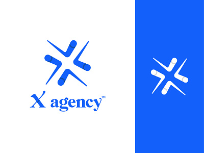 X agency Logo agency logo app branding creative logo graphicdesign illustration illustrator logo design logo design branding logo mark minimalist logo typography x agency logo x agency logo x logo