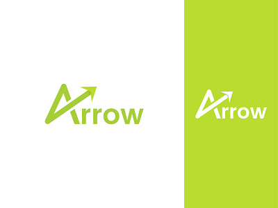 Arrow Logo app arrow logo best logo branding graphicdesign icon illustration minimal logo negative space new logo typography