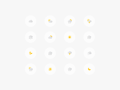 Weather Forecast App | Icons