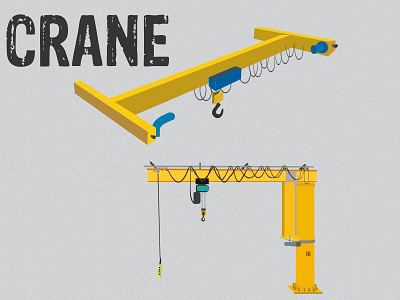 Crane 3D Vector 3d art ai building contruction coreldraw crane cranes illustration mechanic vectors