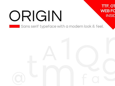 ORIGIN - Modern Typeface designova font font design font family fonts minimal mnimalist san serif sans serif font sell selling type typeface typeface design typeface designer typeface. lettering typefacedesign typefaces typography webfonts
