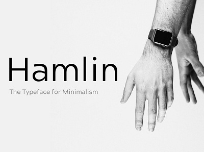 HAMLIN - Minimal Typeface designova font font design font family fonts minimal minimalist sans serif sans serif font sell selling type typeface design typeface designer typeface. lettering typefaces typography webfonts