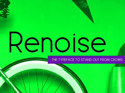 Renoise - A Stylish New Age Typeface designova display font font font design font family fonts minimal minimalist sell selling type typeface typeface design typeface designer typeface. lettering typefaces typography