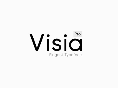 VISIA Pro Elegant Geometric Typeface designova font font design font family fonts minimal minimalist sans serif sans serif font selling typeface design typeface designer typeface. lettering typefaces typography webfonts