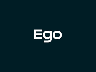 EGO - Unique Display Typeface