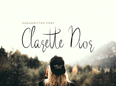 Clarette Dior - Handwritten Font designova font font design font family handmade handwriting handwritten minimal minimalist sell selling type typeface typeface design typeface designer typeface. lettering typefaces typography webfonts