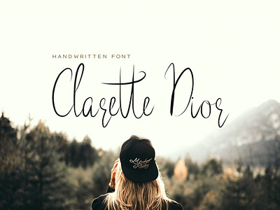 Clarette Dior - Handwritten Font