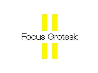 Focus Grotesk - Geometric Typeface