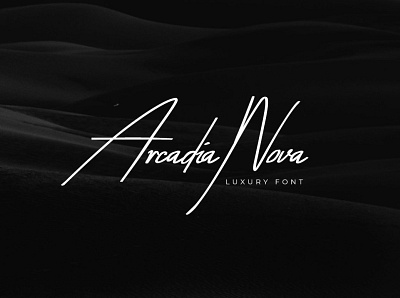 Arcadia-Nova Handwritten Luxury Font designova font design font family fonts handmade handwriting handwritten minimal minimalist sell selling type typeface typeface design typeface designer typeface. lettering typefaces typography