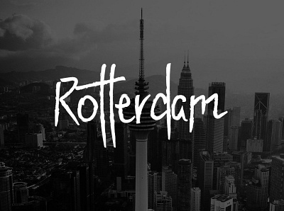 Rotterdam - Handwritten Display Font designova font font design font family fonts handmade handwriting handwritten minimal minimalist sell selling type typeface typeface design typeface designer typeface. lettering typefaces typography webfonts