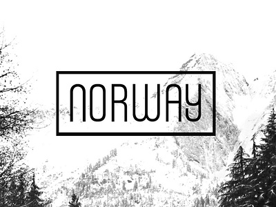 NORWAY - Unique Display Typeface