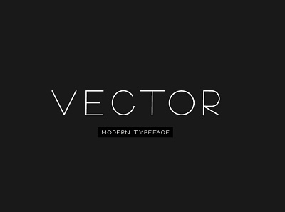 VECTOR - Minimal & Modern Typeface designova display font font design font family fonts headline minimal minimalist sans serif sell selling type typeface typeface design typeface designer typeface. lettering typefaces typography webfonts