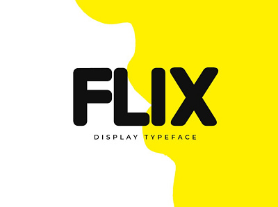 FLIX -Unique Display / Logo Typeface designova display display font font design font family fonts headline minimal minimalist sell selling type typeface typeface design typeface designer typeface. lettering typefaces typography webfonts