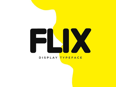 FLIX -Unique Display / Logo Typeface designova display display font font design font family fonts headline minimal minimalist sell selling type typeface typeface design typeface designer typeface. lettering typefaces typography webfonts