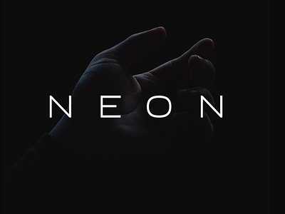 NEON - Minimal & Modern Typeface