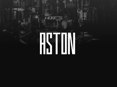 ASTON - Display / Logo Typeface designova display display font font font design font family fonts headline minimal minimalist sell selling type typeface typeface design typeface designer typeface. lettering typefaces typography webfonts