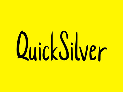 QuickSilver - Cute Handmade Font designova font font design font family fonts handmade handwriting handwritten minimal minimalist sell selling type typeface typeface design typeface designer typeface. lettering typefaces typography webfonts