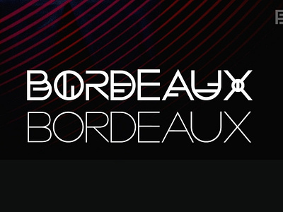 BORDEAUX - Hybrid Display Typeface