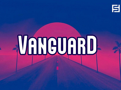 VANGUARD - NeoRetro Display Typeface