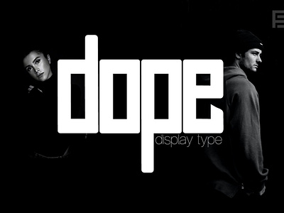 DOPE - Unique Display Typeface