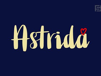 Astrida - Handwritten Brush Font