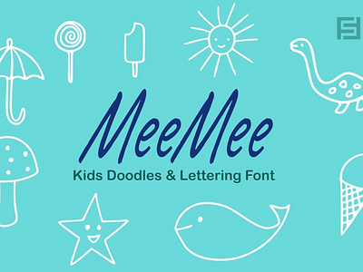 MeeMee Kids Doodles & Lettering Font