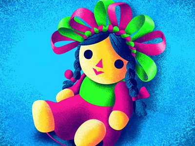 Mexican Doll design digital 2d doll illustration mexico photoshop