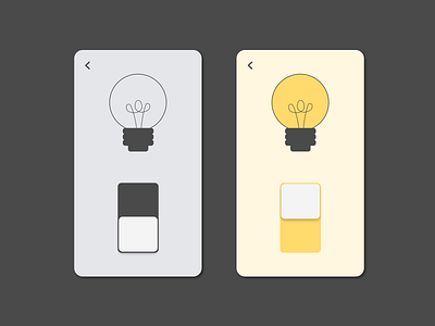 On/Off Switch - Flashlight 015 bulb dailyui design flashlight light off on phone switch toggle ui ux