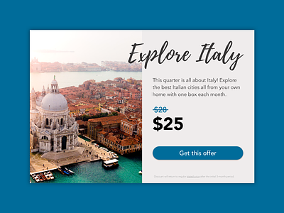 Special Offer | beento 036 beento card dailyui design destinations special offer travel trips ui ux