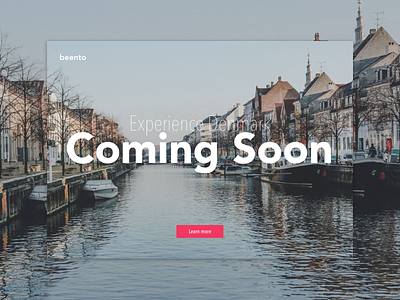 Coming Soon 048 beento box dailyui design destinations experience subscription travel ui ux