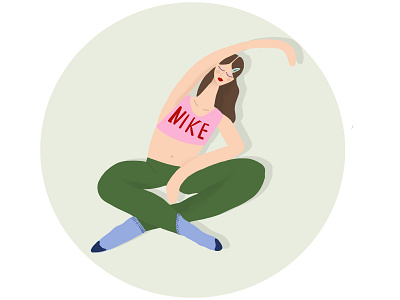 Yoga practice animation app app illustration digital art digital illustration digital illustrator digitalart drawing illustration procreate procreateapp sketch yoga yoga app yoga pose yoga studio